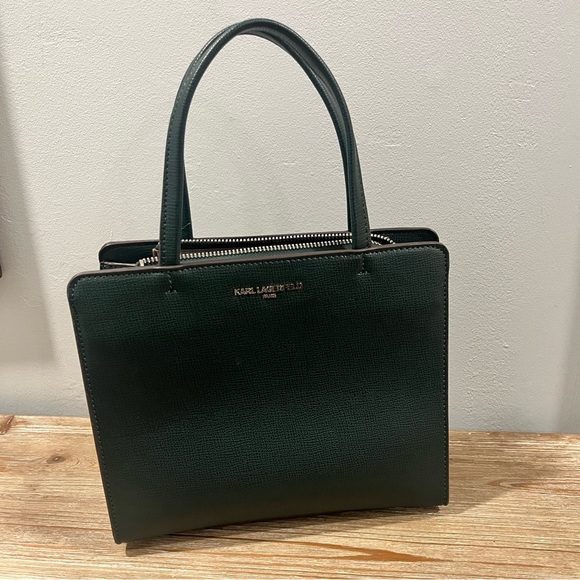 Karl Lagerfeld Satchel Purse - Picture 2 of 7